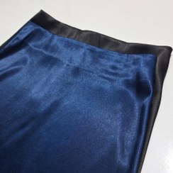 تصویر دامن ساتن - مشکی / ۴۸ / ۸۰ 