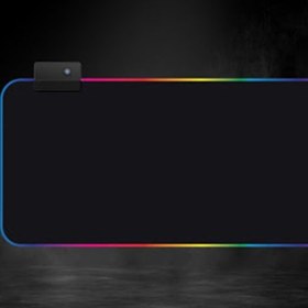 تصویر موس پد گیمینگ RGB پورودو مدل PDX111 اپن باکس Porodo Gaming MOUSEPAD PDX111