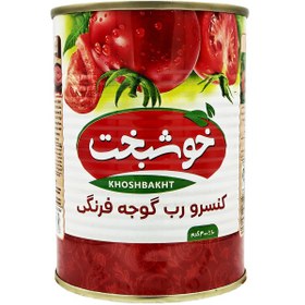 تصویر خوشبخت رب گوجه فرنگی قوطی 400گرم 