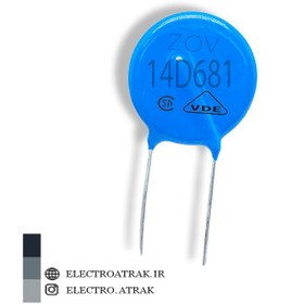 تصویر وریستور های680 ولتی VDR - 7D681 680V VDR varistors