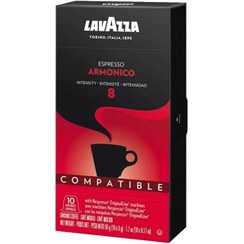 تصویر کپسول قهوه لاوازا مدل اسپرسو آرمونیکو بسته ۱۰ عددی| LAVAZZA ARMONICO 