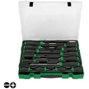 تصویر ست پیچ گوشتی تاپ تول مدل GZC1401 ۱۴ عددی 