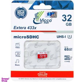 تصویر کارت حافظه microSDHC ویکومن مدل 433X کلاس 10 استاندارد ظرفیت 32 گیگابایت 