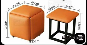 تصویر مکعب فلزی 5 عددی کم جا 