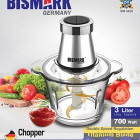 تصویر خردکن بیسمارک 3 لیتر مدل BM 4425 - تحت لیسانس آلمان ا bismark BM4425 chopper bismark