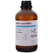 تصویر نیتریک اسید 65 درصد 1 لیتری بطری شیشه ای گرید Extra Pure، شیمی دارویی نوترون Nitric acid 65% 1 Lit, Grade Extra Pure, Glass Bottle Neutron