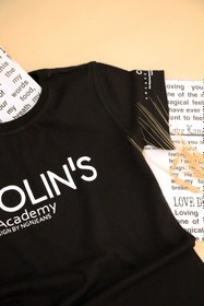 تصویر تیشرت مشکی مدل کولینز colin's 