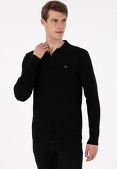 تصویر بافت مردانه یو اس پولو آستین بلند راسته | U.S. Polo Assn. 1111651 