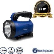 تصویر چراغ قوه دستی قابل شارژ وستینگهاوس مدل WF216 Westinghouse rechargeable flashlight model WF216