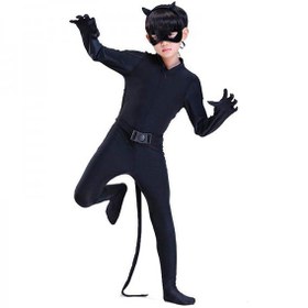 تصویر ست لباس پسر گربه ای کد 06 Cat Noir costume set NO.06