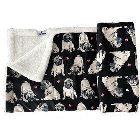 تصویر پتو هناپت طرح پاگ 