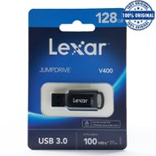 تصویر فلش مموری لکسار مدل V400 ظرفیت ۱۲۸ گیگابایت USB 3 