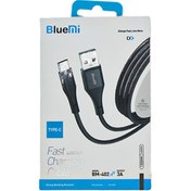 تصویر کابل شارژ سریع Type-C بلو می مدل BM-402 | کابل فست شارژ ۳ آمپر 