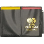 تصویر کارت داوری مدل FIFA مجموعه 4 عددی 