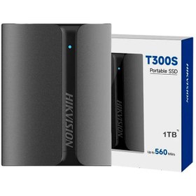 تصویر حافظه اکسترنال SSD هایک ویژن Hikvision T300S 1TB ا Hikvision T300S 1TB External Portable SSD Drive Hikvision T300S 1TB External Portable SSD Drive