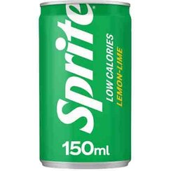 تصویر نوشابه قوطی شات Sprite اسپرایت 150 میل تاریخ 2025/01/18 