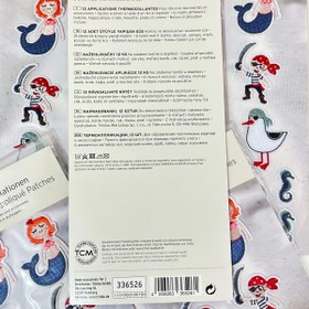 تصویر ست 12 عددی وصله گلدوزی بچه گانه مدل 336526 