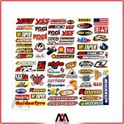 تصویر برچسب ماشین طرح لوگو توربو و تیونینگ 