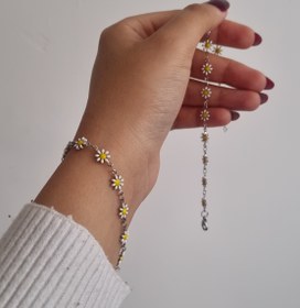 تصویر دستبند بابونه 