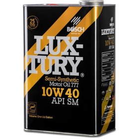 تصویر روغن موتور بوش مدل لاکچری ۱۰W40 حجم ۴ لیتر 