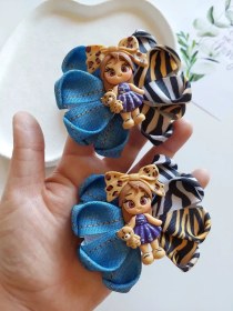 تصویر گلسر ترکیبی جین و پلنگی 