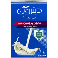 تصویر صابون دیترون حاوی پروتئین شیر وزن ۱۱۰ گرم 