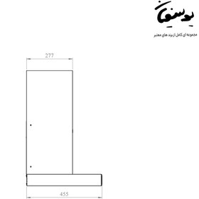 تصویر هود آشپزخانه شومینه ای کن Can Kitchen Hood 1470G