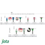 تصویر مولت الماسی پرداخت سرامیک مخصوص آنگل جوتا JOTA 