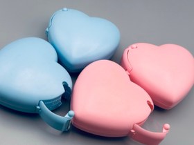 تصویر جا چسبی قلبی 