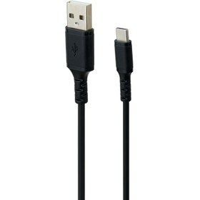 تصویر کابل تبدیل USB به Type-C کی نت مدل K-CUC02012 طول 1.2 متر K-Net K-CUC02012 USB To Type-C Cable 1.2M