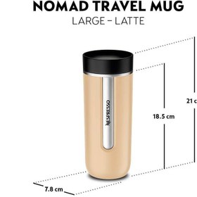 تصویر ماگ فلاسک نسپرسو NOMAD TRAVEL MAG NESPRESSO NOMAD TRAVEL MAG