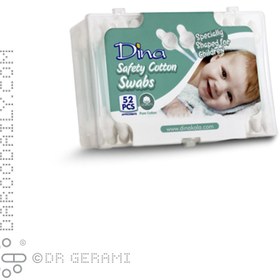 تصویر گوش پاک کن کودک دینا 52 عددی 