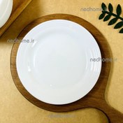 تصویر بشقاب میوه هتلی سفید 195 پارس اپال 