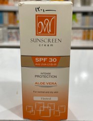 تصویر کرم محافظ آفتاب کرم پودری رنگی مای 