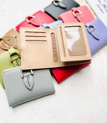 تصویر کیف پول و جاکارتی دخترانه فانتزی کد ۱۰۱ رنگی 