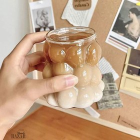 تصویر ماگ پیرکس حبابی 