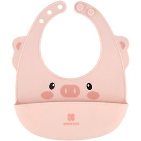 تصویر پیشبند سیلیکونی پاندا آبی کیکابو kikkaboo Blue panda silicone BIB