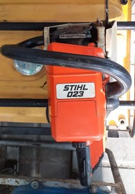 تصویر اره موتوری زنجیری بنزینی اشتیل آلمان اصلی مدل STIHL 023 استوک 