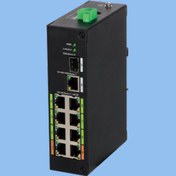 تصویر سوئیچ شبکه داهوا DH-LR2110-8ET-120 8Port Fast Ethernet Unmanaged POE Switch Dahua