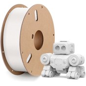 تصویر فیلامنت سرعت بالا HIGH SPEED انیکیوبیک (Anycubic) رنگ سفید فیلامنت سفید پرینتر سه بعدی