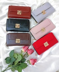 تصویر کیف پول زنانه قفل رادیویی 