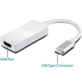 تصویر مبدل USB-C به HDMI دی-لینک مدل DUB-V120 