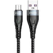 تصویر کابل شارژ تبدیل USB به Micro USB ایزن مدل EC-16 Fast Charge طول 1 متر 