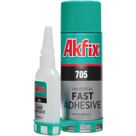 تصویر akfix چسب 123 بزرگ 400 میل 