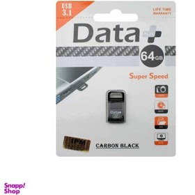 تصویر فلش مموری دیتا پلاس (Data Plus) مدل 3.1 CARBON BLACK ظرفیت 64 گیگابایت 