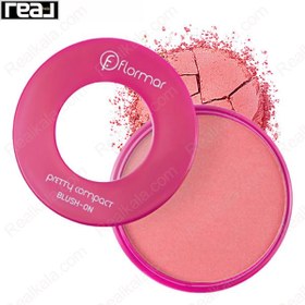 تصویر رژگونه فلورمار مدل پرتی شماره 112 Flormar Pretty Compact Blush On 