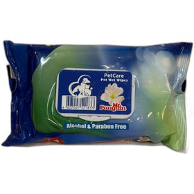 تصویر دستمال مرطوب پنگوئن 