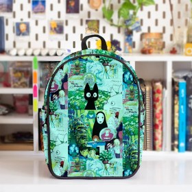 تصویر کوله پشتی طرح شهر اشباح 