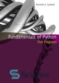 تصویر دانلود کتاب Fundamentals of Python: First Programs - اصول پایتون: اولین برنامه ها 