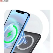 تصویر شارژر بیسم دو کاره مگ سیف برند رسی RECCI مدل RCW-13 Recci 3 in 1 Magsafe Wireless Charger RCW-13 Model